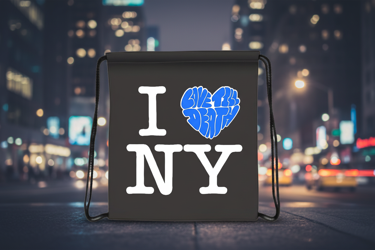 I ❤️ NY drawstring bag