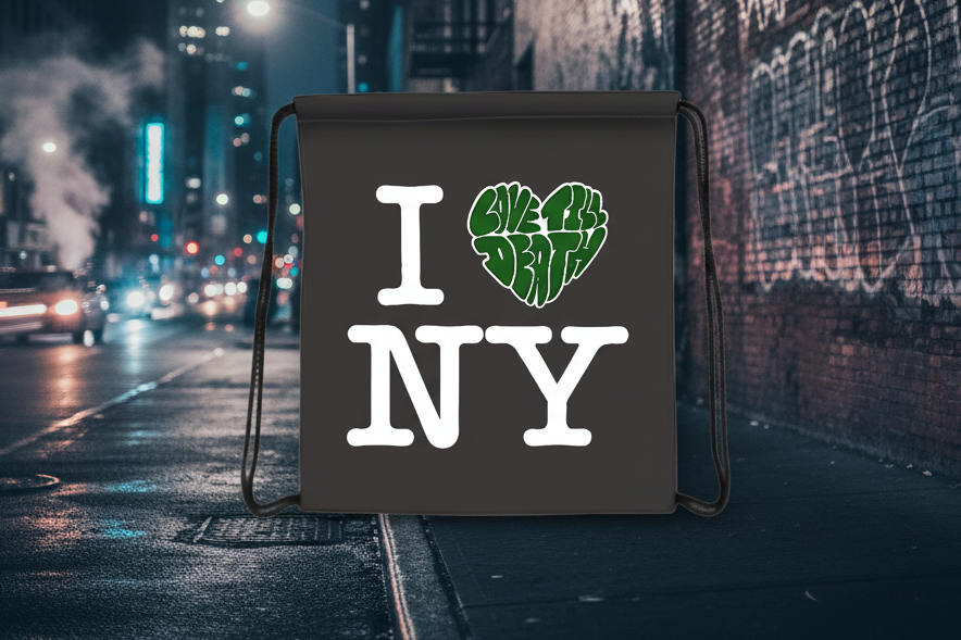I ❤️ NY drawstring bag