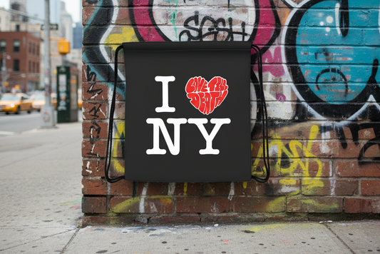 I ❤️ NY drawstring bag
